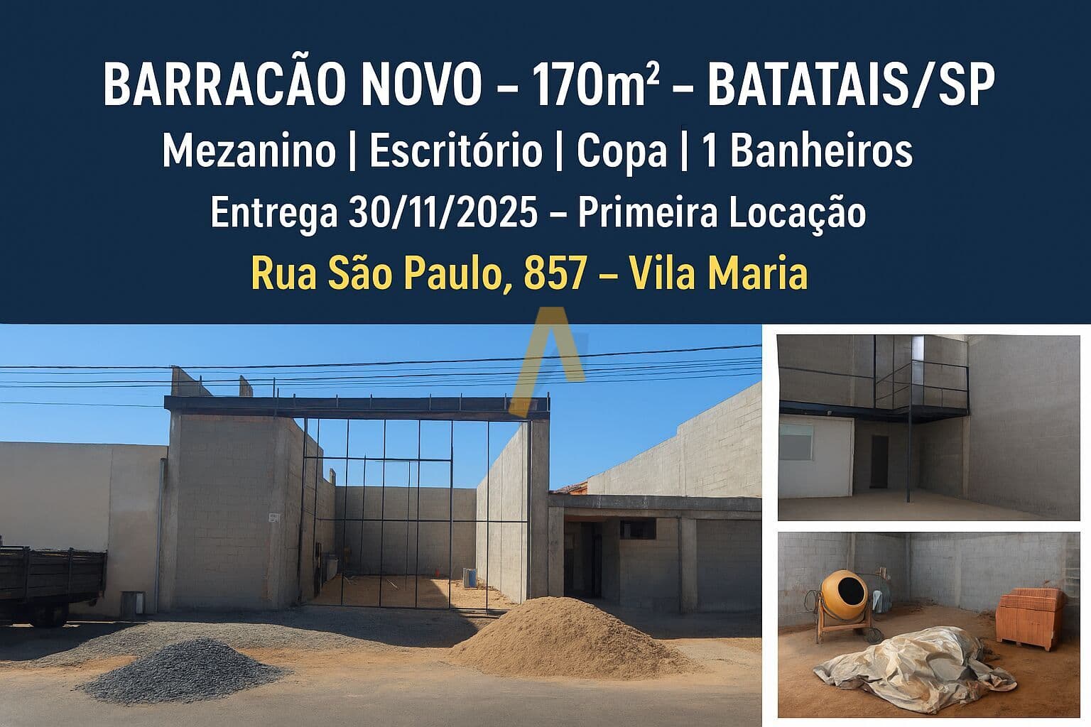 Ponto Comercial/Loja/Box em Batatais - Vila Maria