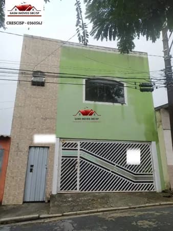 Casa Sobrado em Jardim Teles de Menezes, Santo André/SP