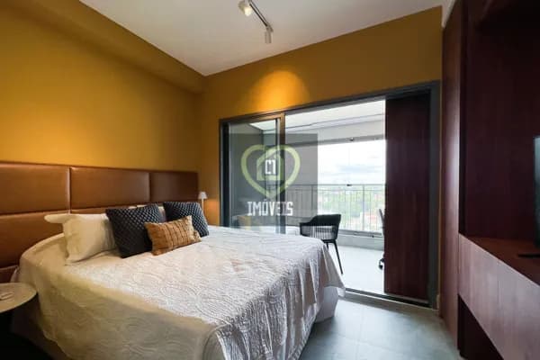 Apartamento Studio em Indianópolis, 28m²- São Paulo/SP