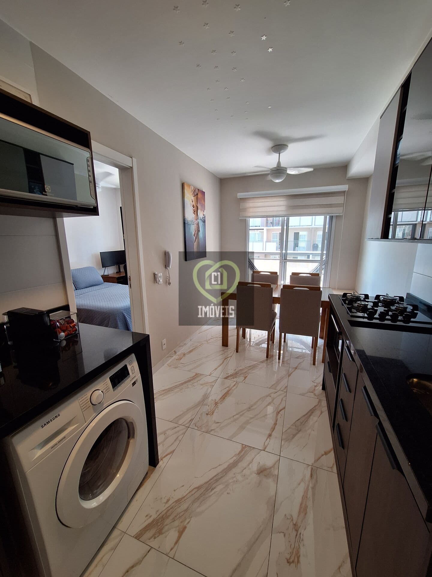 Apartamento 28 metros - 1 dormitório - Mobiliado-