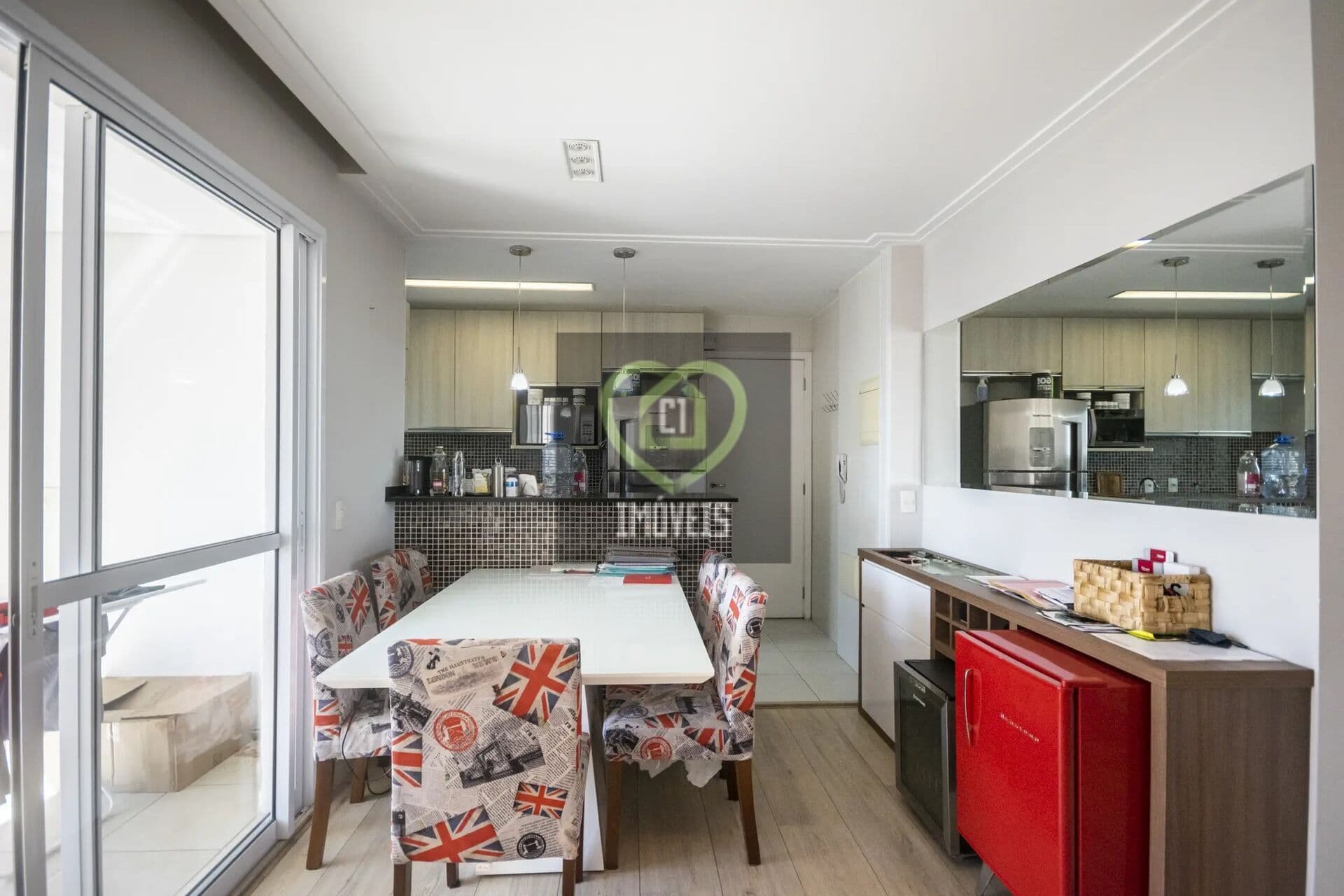 Apartamento 2 dormitorios 1 vaga em Andar alto com uma linda vista