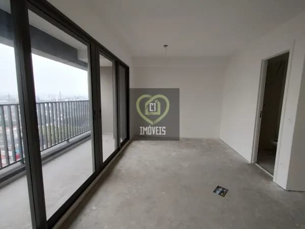 Pompéia - apartamento studio à venda, 37mts, varanda, andar alto, vista incrível