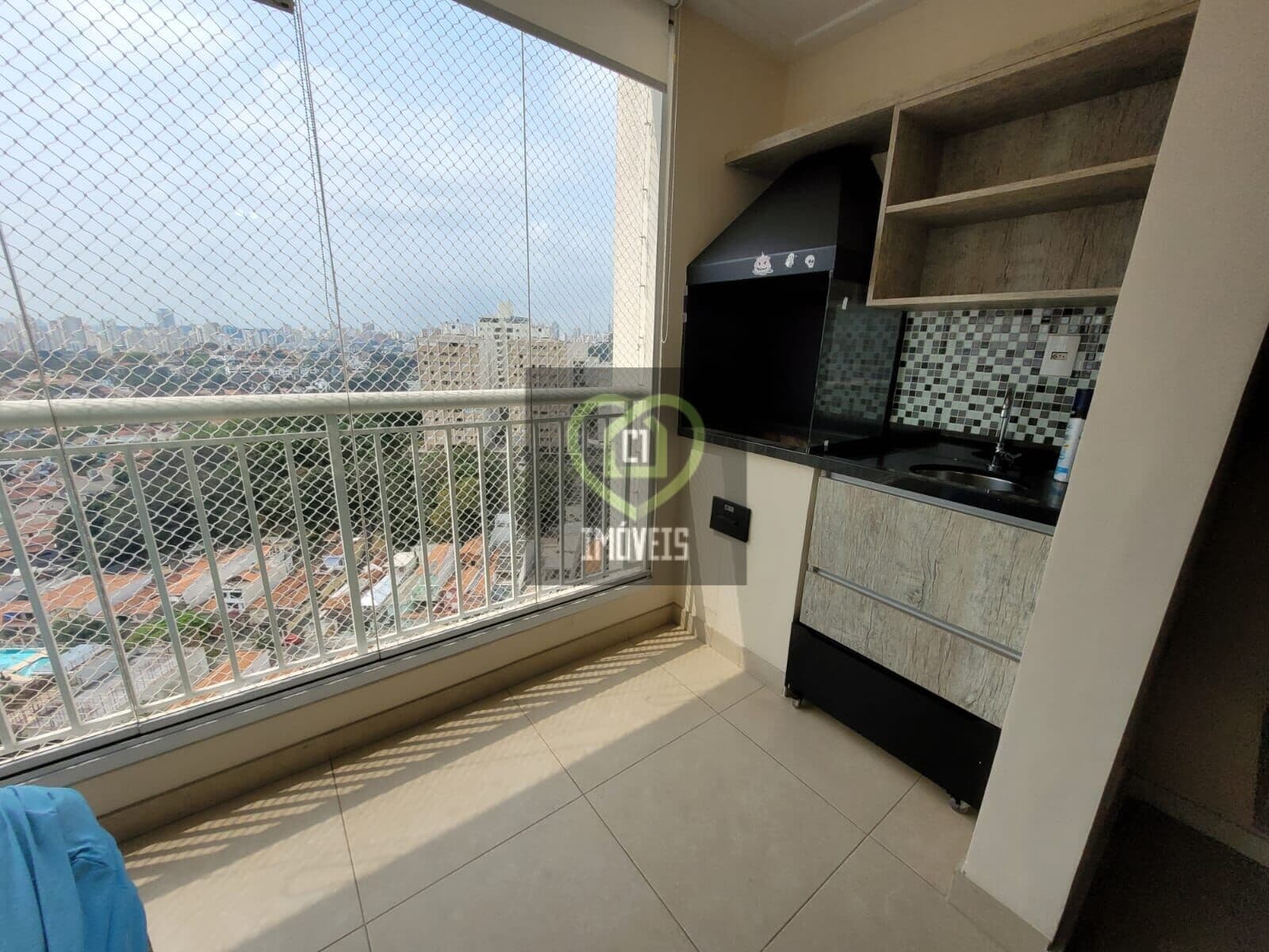 Andar alto com varanda gourmet