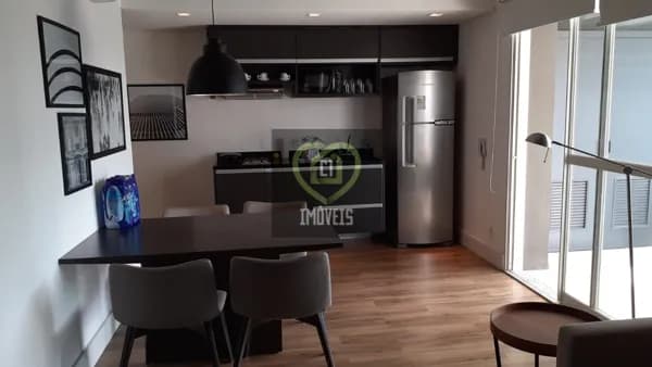 Apartamento Studio mobiliado - 63 metros- Brooklin