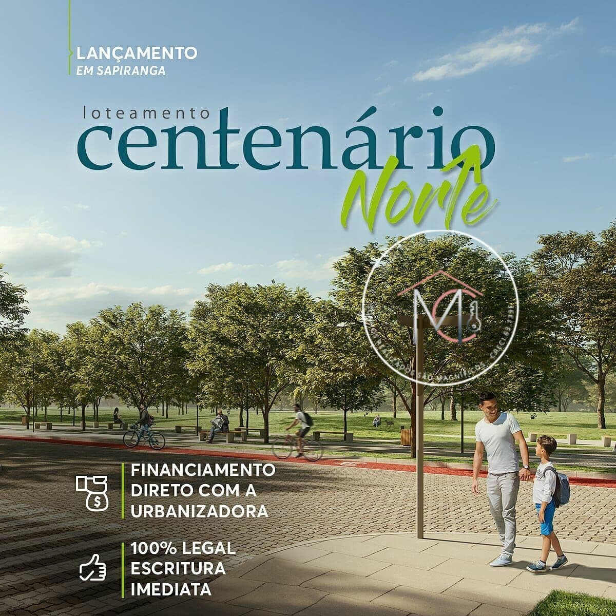 Terreno no Loteamento Centenário Norte.
