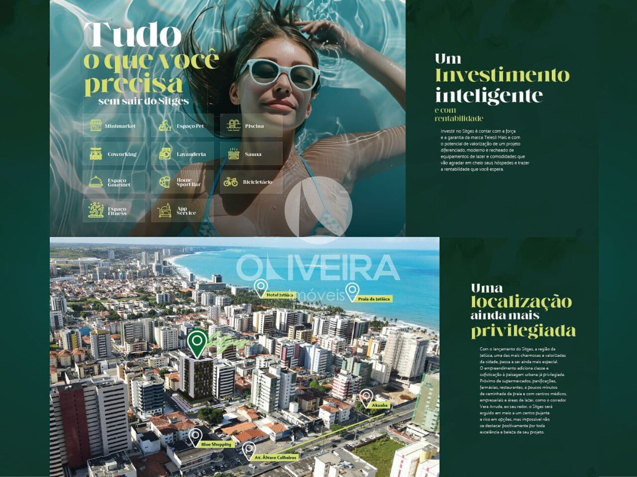 Edifício Sitges - Apartamentos studios, a partir de 16m², na Jatiúca, em Maceió-AL