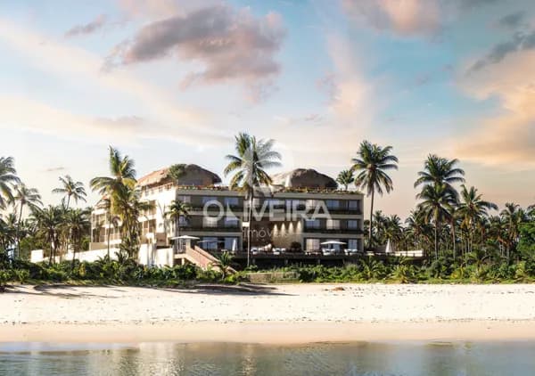 Ory Milagres - Apartamento Studio à venda, à beira-mar, em São Miguel dos Milagres, Alagoas