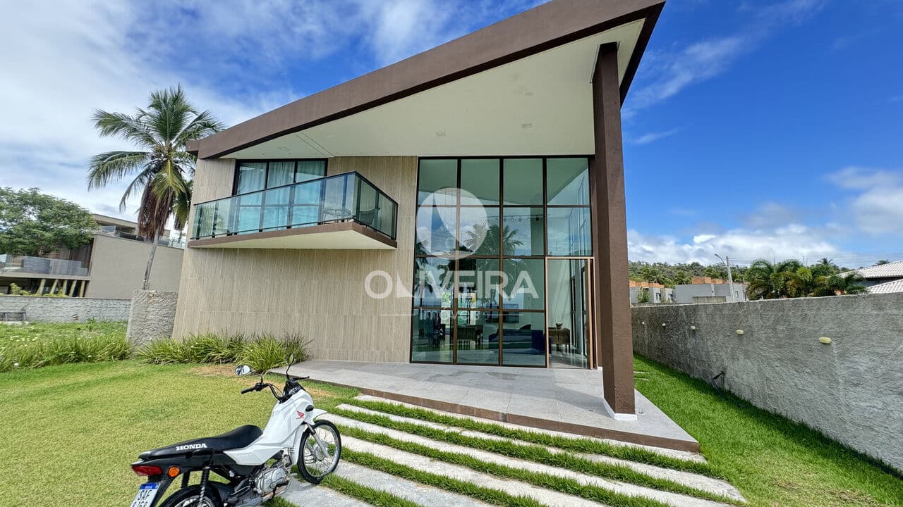Casa à venda com 4 suítes em Condomínio Beira-Mar – Praia do Marceneiro, AL