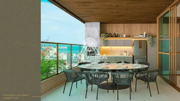 Arbo Residence: O ápice do luxo na Ponta Verde - 3 suítes, 1 master e varanda gourmet de 14,91m²!