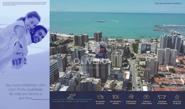 Apartamentos de 1 quarto à venda na Jatiuca em Maceió/AL