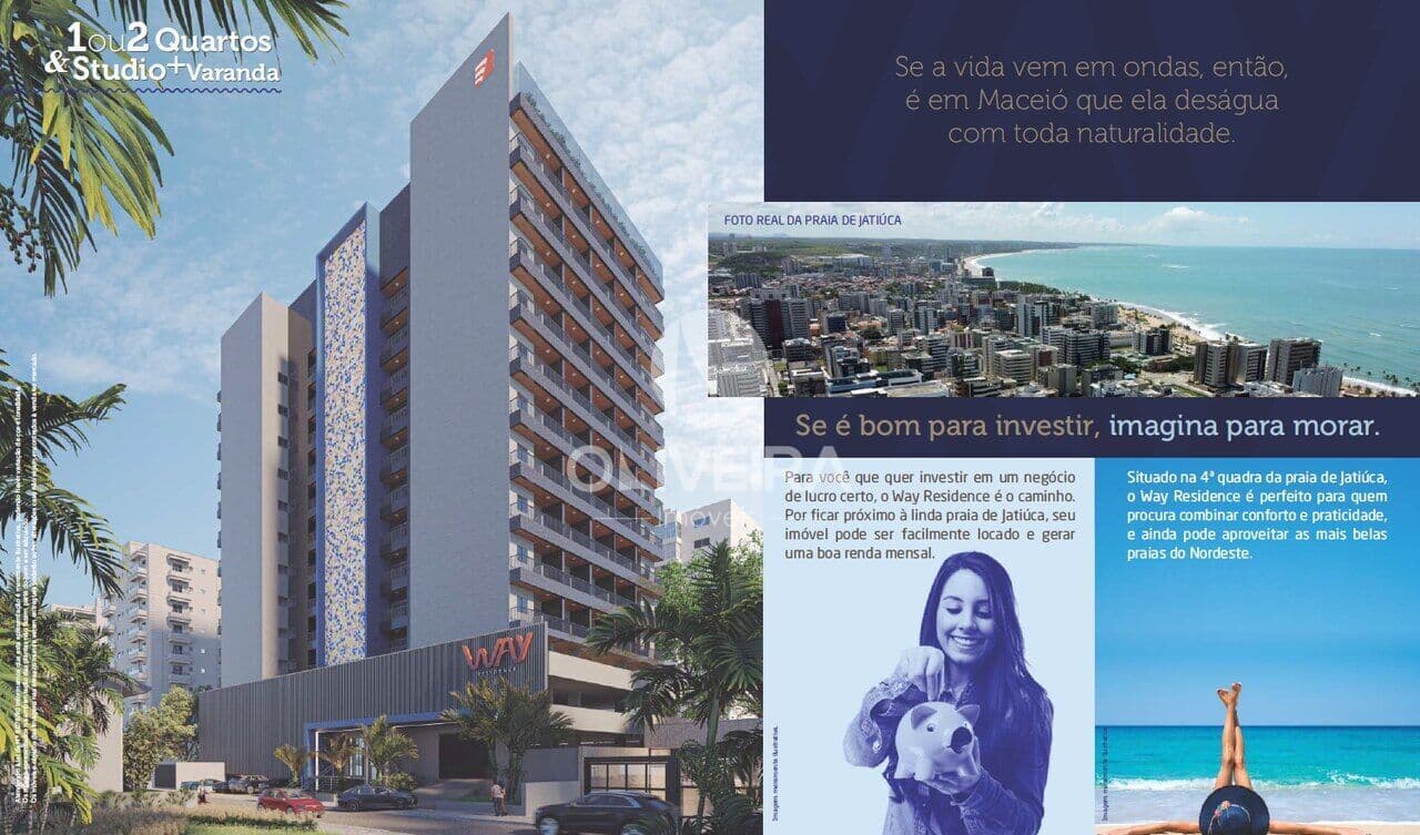 Way Residence - Apartamento 2 quartos à venda na Jatiúca em Maceió/AL