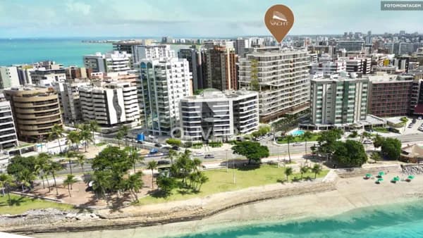 Apartamentos de alto padrão com 4 suítes à venda na Ponta Verde, Maceió-AL