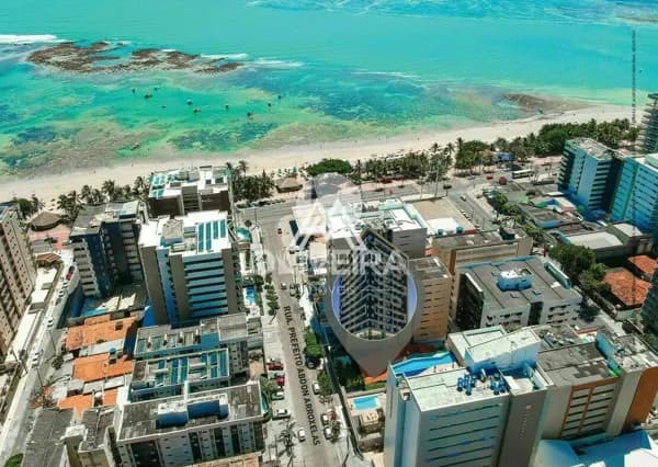 SMART STAY IZIDRO - Apartamentos na planta tipo Studio com varanda na Ponta Verde - Maceió-AL