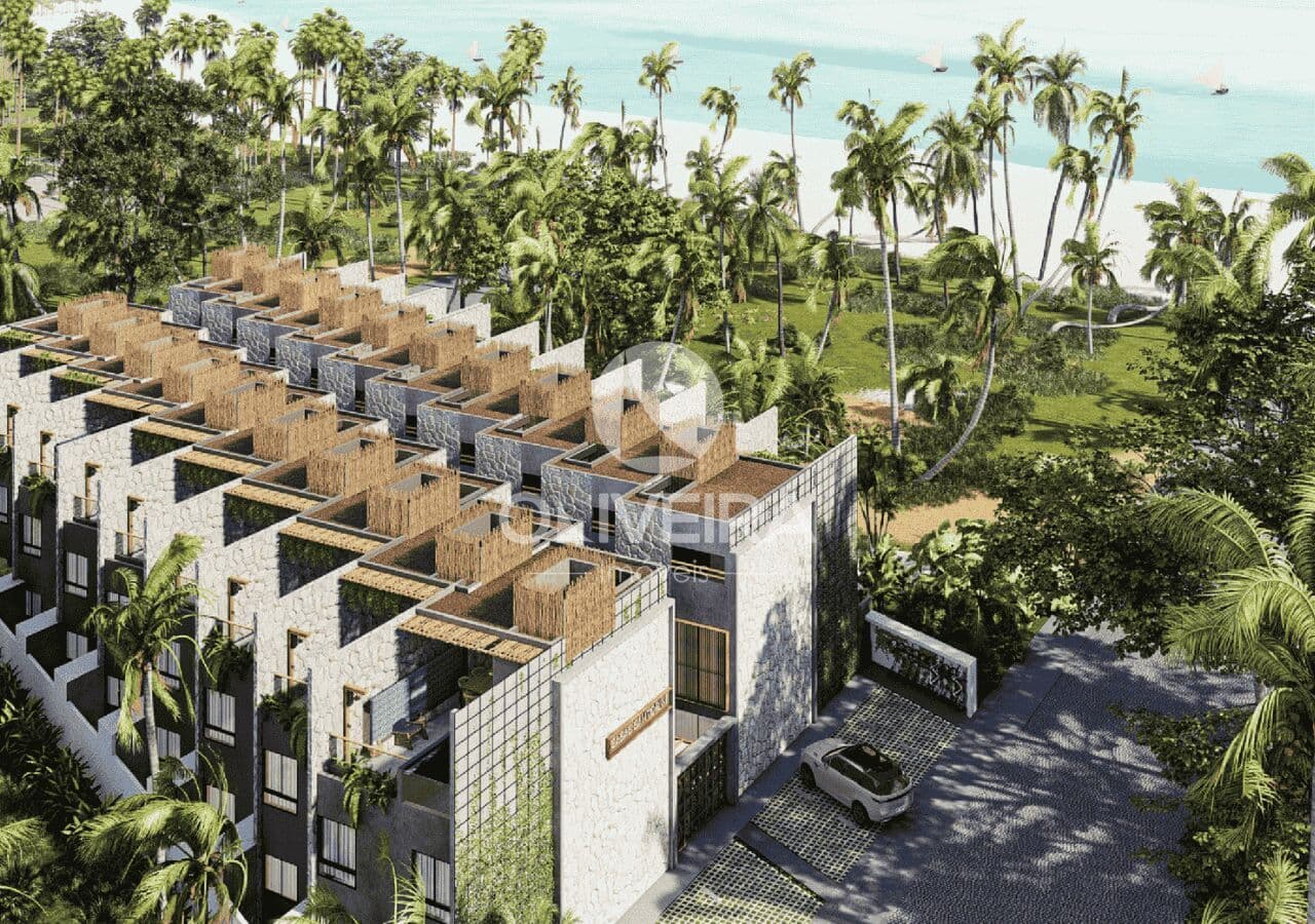 Casas Santorini 157m² com 3 suítes, rooftop e piscina privativa na praia do Patacho em Alagoas