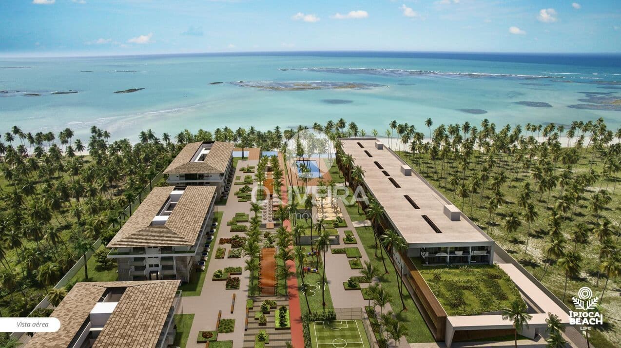 Apartamento à venda 3 quartos no Ipioca Beach Life com Varanda Gourmet e 2 Vagas na praia de Ipioca em Maceio