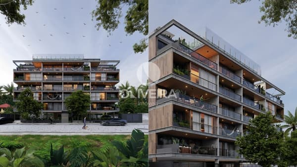 Ventura Exclusive Suites - Apartamento Quarto e Sala à venda na Praia do Francês