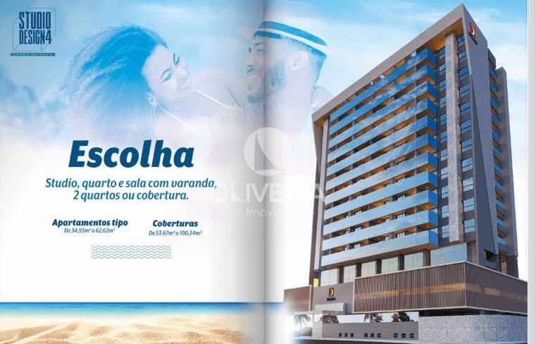 Studio Design 4 - Lagoa da Anta: Apartamentos tipo Quarto e Sala a beira-mar com Luxo, Conforto e Versatilidade em um Único Lugar!