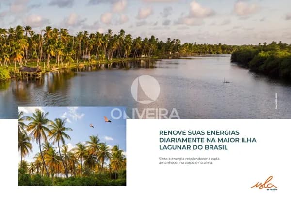 Condomínio Isla - Terrenos a venda de 360 a 624m² na Ilha de Santa Rita em Marechal Deodoro/AL