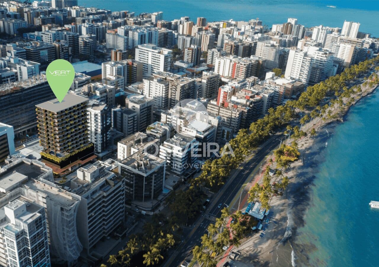 Apartamento 1 Quarto à Venda em Maceió | Vert Home Corporate: Lançamento na Ponta Verde