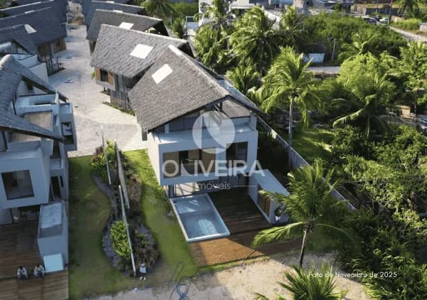 RESERVA AYSÚ - Casa bangalô de Alto Padrão frente mar à venda com 5 suítes em São Miguel dos Milagres, Alagoas