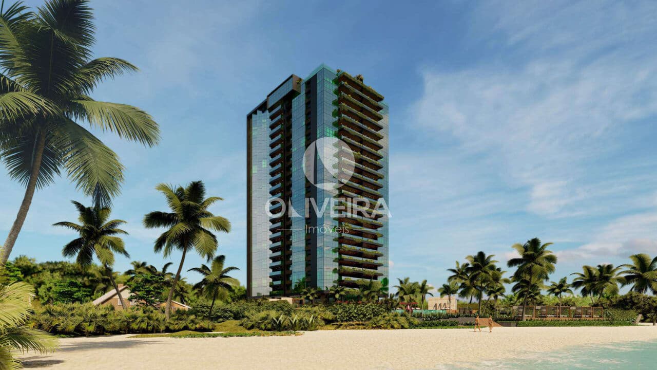 Dom Pietro Residencial Beach Club - Apartamentos à beira-mar com 4 suítes em Maceió-AL