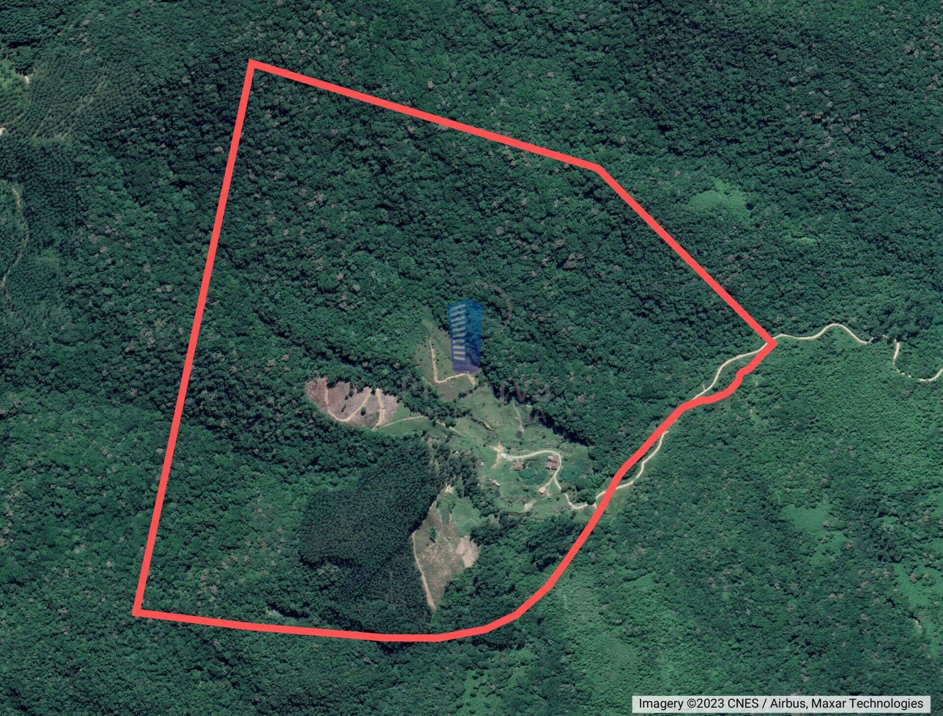 Sítio com 70 hectares em major gercino