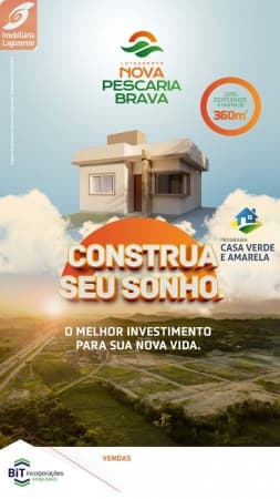 Terreno para Venda em Taquaraçú Pescaria brava-SC