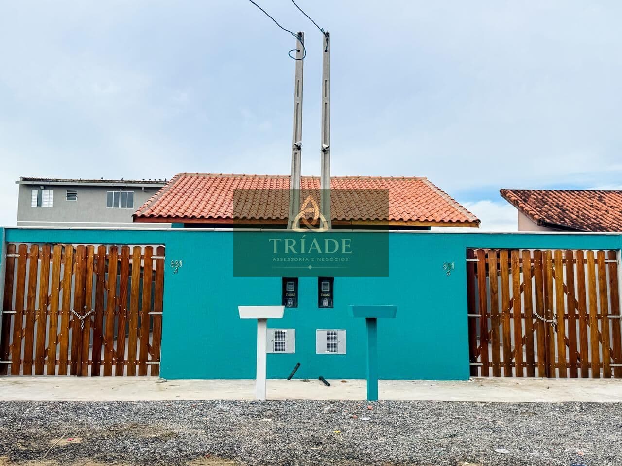 **REPASSE DE FINANCIAMENTO** Casa Padrão individual no Jardim Jamaica - Itanhaém - SP