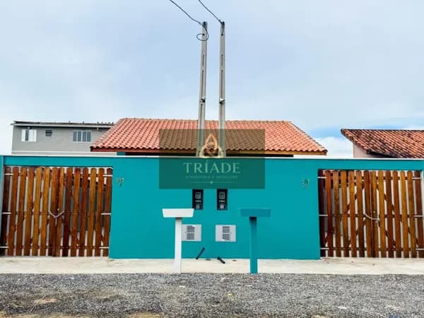 **REPASSE DE FINANCIAMENTO** Casa Padrão individual no Jardim Jamaica - Itanhaém - SP