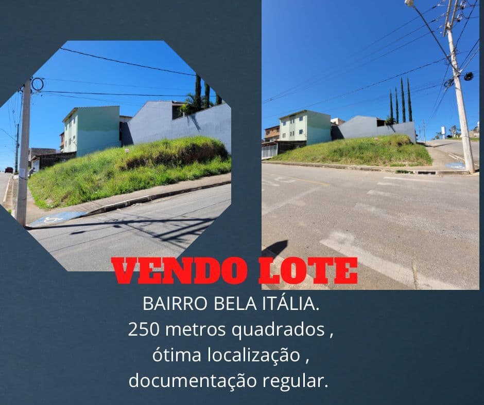 Lote/Terreno em Pouso Alegre - Bela Itália