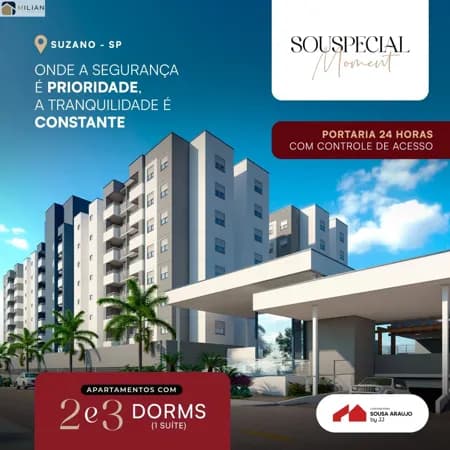 Apartamento em Suzano - Vila Urupês