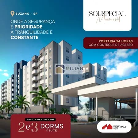 Apartamento em Suzano - Vila Urupês