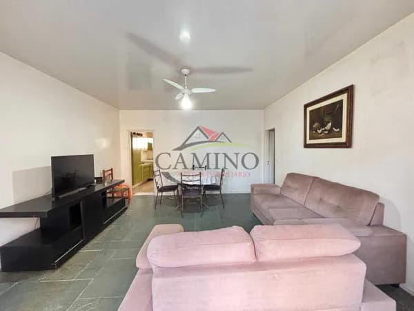 Apartamento de 03 dormitórios (01 suite), Sala ampla para 02 ambientes com sacada vista mar, Pitangueiras, Guarujá/SP.