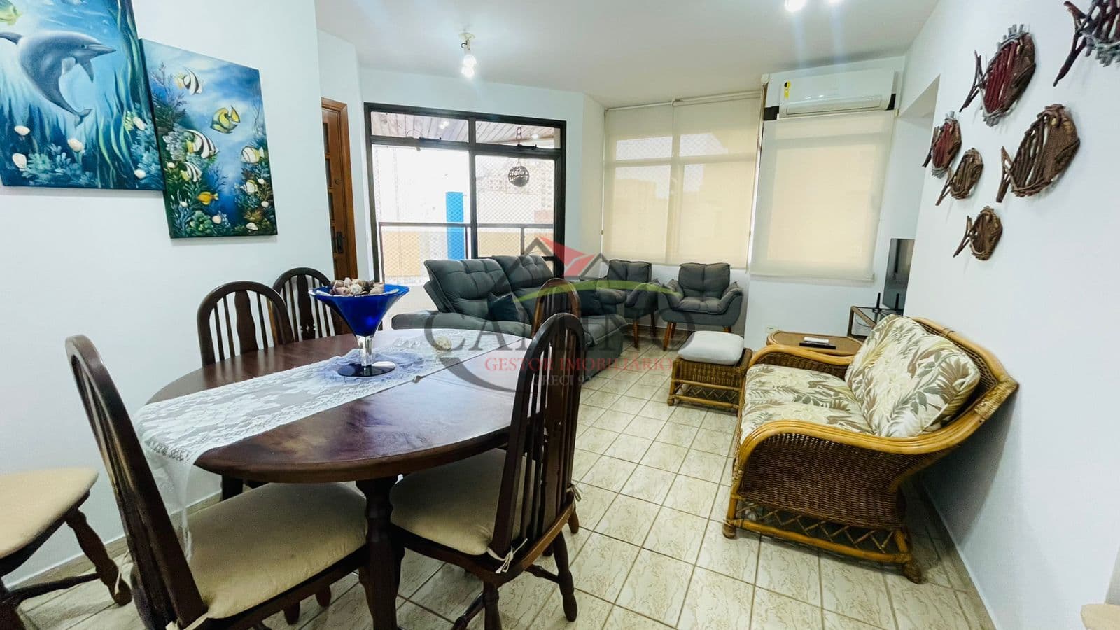 Apartamento com 3 dormitórios e lazer a venda na Praia da Asturias