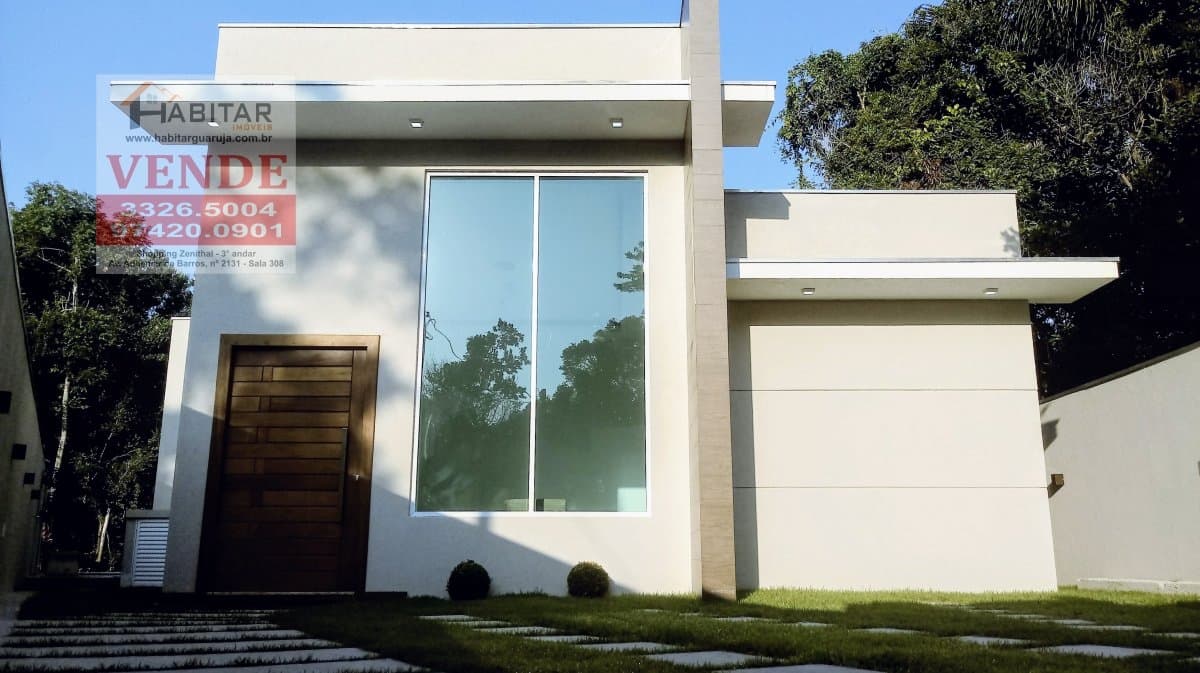 Casa Nova de Alto Padrão para Venda em Loteamento Costa do Sol Bertioga-SP