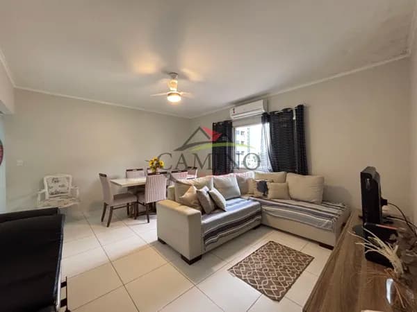 Apartamento à venda com 02 dormitórios (1 suíte), 70 m², proximo a praia das Astúrias, Guarujá/SP.