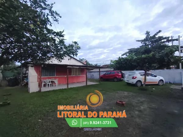 Duas casas no terreno somando 4 dormitórios - Balneário Canoas - Pontal do Paraná!!