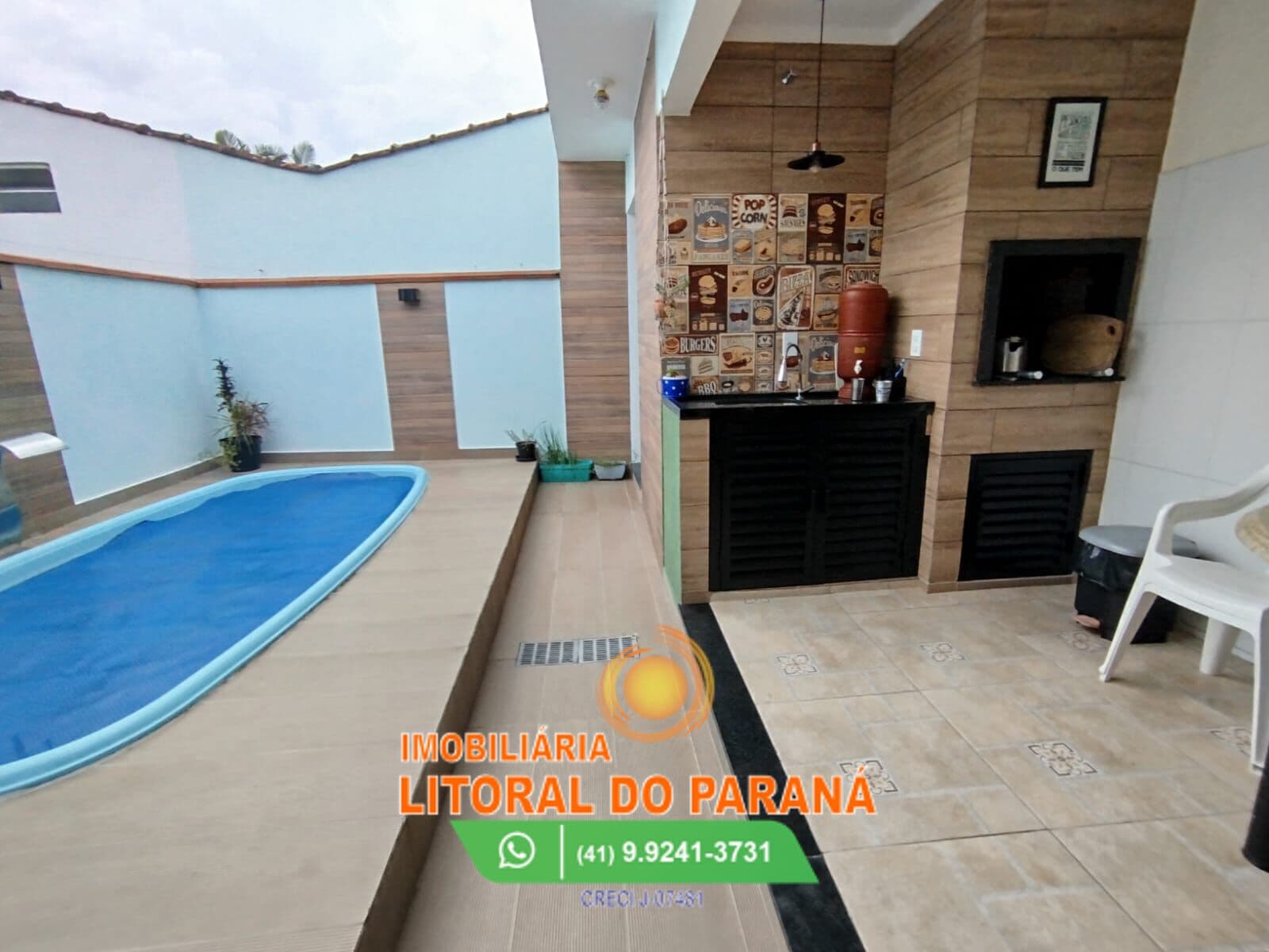 Casa 3 Dormitórios c/01 suíte - próximo do mar - Balneário Marisol - Pontal do Paraná