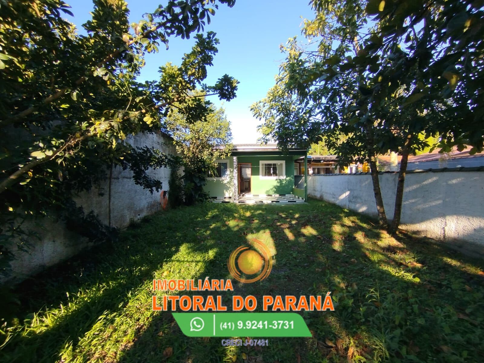 Casa alvenaria - 02 dormitórios - Balneário Canoas - Pontal do Paraná