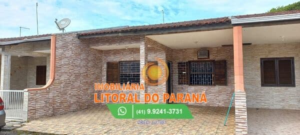 Casa 3 Quartos - Balneário Ipacarai - Matinhos