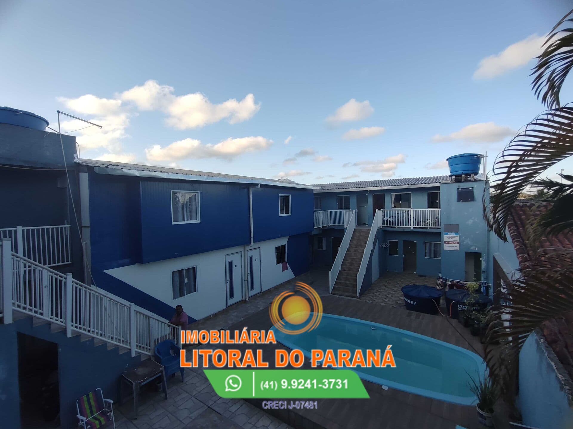 Pousada 12 Quitinetes e 1 apartamento- Balneário Primavera - Pontal do Paraná!!!