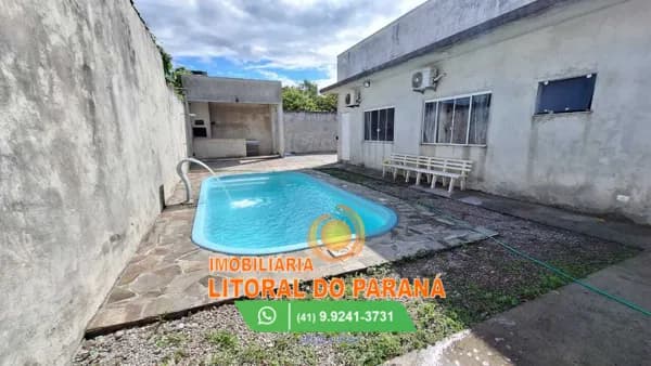 Casa alvenaria 03 dormitórios - Praia de Leste - Pontal do Paraná!!!