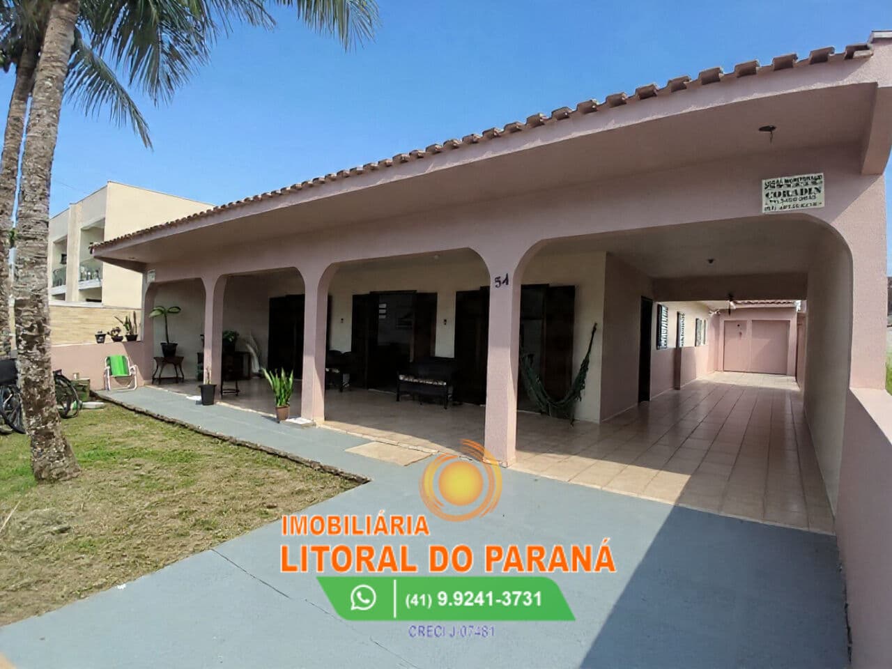 Casa de Alvenaria 4 Quartos e suíte à venda - Praia de Leste - Pontal do Paraná/PR