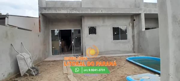 Casa Alto Padrão 2 Dormitórios,1 suite e Piscina à venda em Baln.Shangrila Pontal Do Paraná