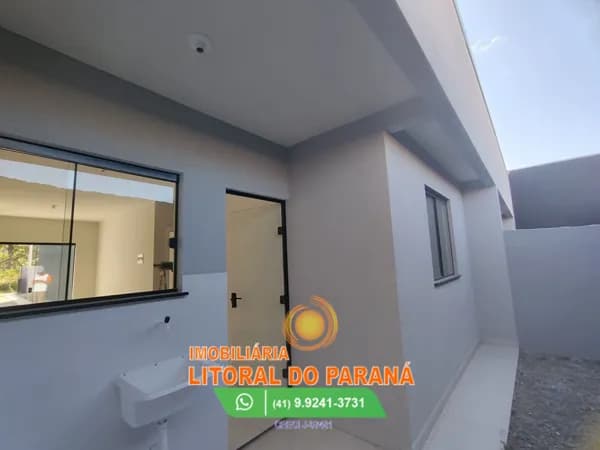 Casa Nova - 2 Quartos - Matinhos