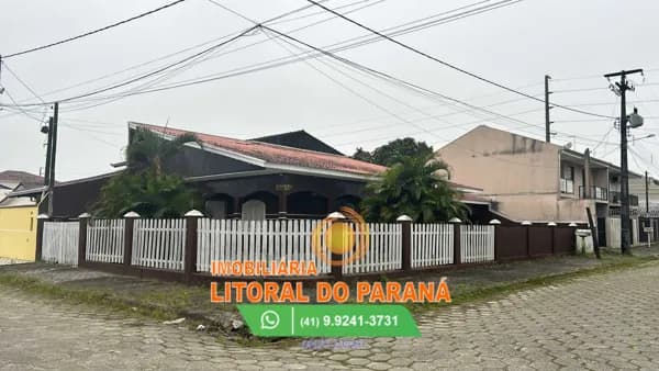 Casa de Alvenaria 03 dormitórios - Ipanema - Pontal do Paraná!!!