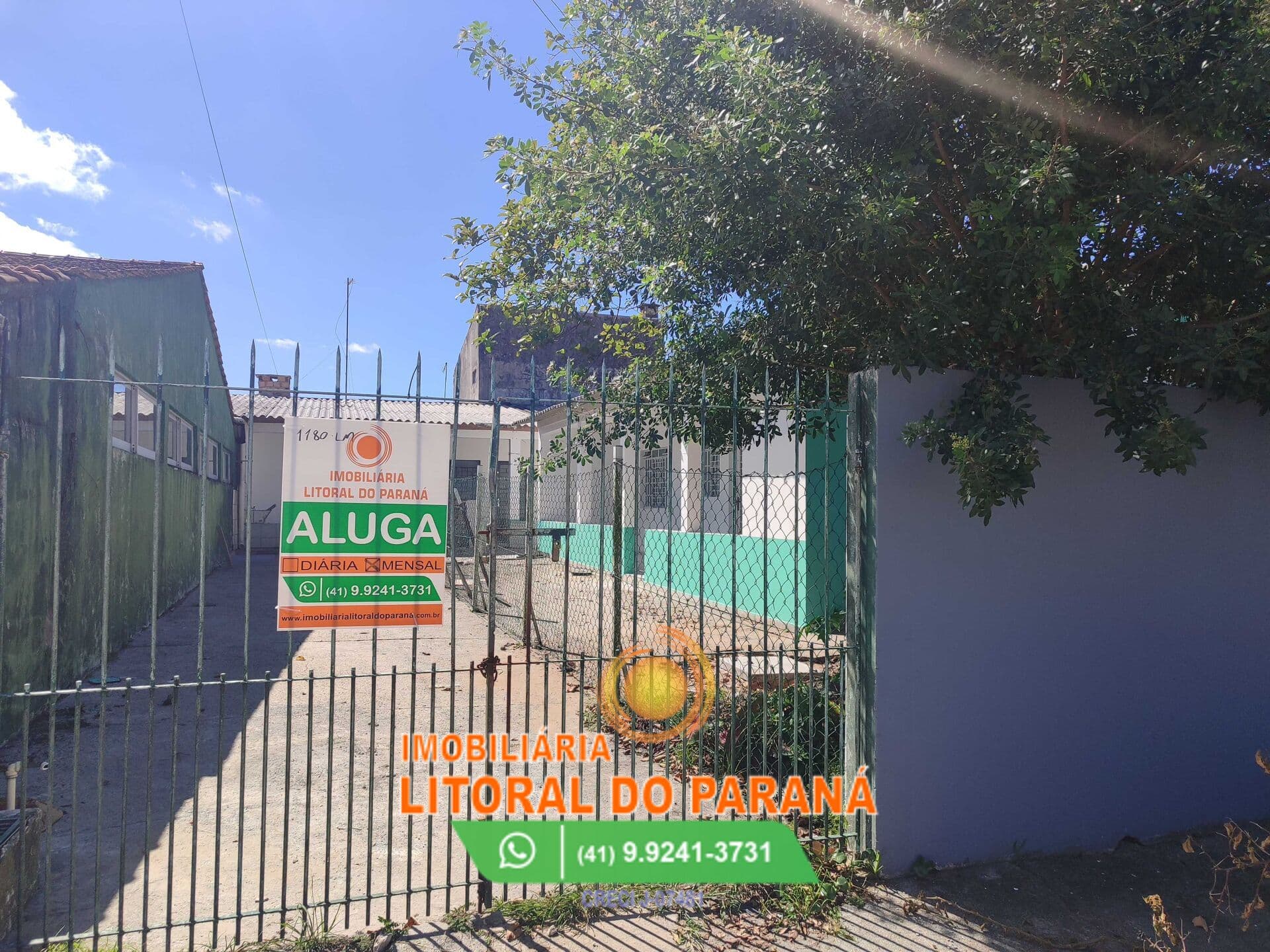 Casa 2 dormitórios - locação mensal - Balneário Las Vegas - Pontal do Paraná