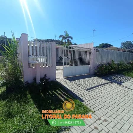 Casa de alvenaria à venda 2 quartos e suíte - Santa Terezinha - Pontal do Paraná/PR