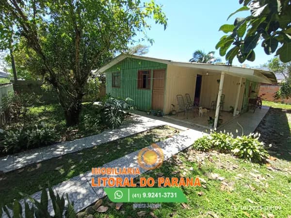 Casa de madeira 4 Quartos à venda Baln. Praia de Leste - Pontal do Paraná/PR