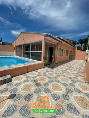 Casa 02 dormitórios,sendo uma suíte, com piscina - Ipanema -Pontal do Paraná!!!